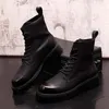 Casual skor 2024 män motorcykelstövlar höga toppar sneakers hip hop ankel zapatillas hombre