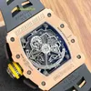 RM Relógio de Corrida Relógio Esportivo Rm11-03 Série Rm1103 18k Ouro Rosa Conjunto de Diamantes Original Cronógrafo Relógio