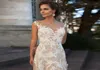 Lace Wedding Dress Illusion Neckline Appliques Vintage Bridal Gowns Robe De Mariage Sheath Sheer Back Vestido4787310