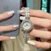 Zegarek na rękę Pearl Beauty Watch Damska i luksusowa bransoletka 2024 Pełna diament