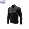 Vestes de course MORVELO Maillot de cyclisme Hommes Vêtements Vêtements de vélo Chemise à manches longues Maillot Ropa Ciclismo Hombre