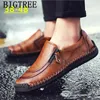 Casual Shoes Genuine Leather Men Loafers Fashion Summer Plus Size Luxury Driving Mens Designer Ayakkabi Erkek