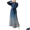 Kvinnor Trenchrockar Miyake Pleated Loose Jacket Kvinna 2024 Spring Fall Fashion Solid Långärmad ålder Reduktion Yttre kappa Stor Dro Otuj4