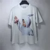 男性デザイナーホワイトTシャツカジュアルファッションサマーデザイナーメンズTシャツショーツカジュアルスーツルースホワイトTシャツ女性衣料品ブランド