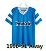 Vintage Marseille Retro Soccer Shirt Retro Soccer Jersey Maillot Olympique De Marseille Football Shirts CANTONA WADDLE Pelrsey 952