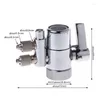 Torneiras de cozinha 2024 Torneira de filtro de água Dual Diverter para válvula M22 a 1/4 "latão banhado