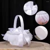 Party Decoration Innovative Hand Flower Basket Strong Load-bearing Romantic Wedding Bridesmaid Decorative