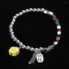 Charm Bracelets Elastic Cord Flower Bangle Party Jewelry Friendship Wristbands