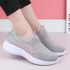 Casual Shoes Woman's Mesh Breathable Slip On Flat 2024 Ladies Loafers Comfortable Lightweight Sneaker Socks Women Loafer