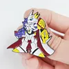 Emblema de quadrinhos de jogos japoneses, broche de desenhos animados, mochila, chapéu, colarinho, lapela, emblemas s1000