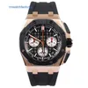 Ostatnia marka nadgarstka AP Watch Royal Oak Tree T Offshore 26420OR.OO.A002CA.01 Nowy pojedynczy miernik o średnicy o średnicy 43 mm