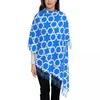 Sciarpe Sciarpa con nappa Stella di David Israele Texture geometrica Donna Collo in cashmere Testa Calda Pashmina Lady Scialle Bandana