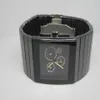 Nowy mody Man Watch Quartz Stopwatch Chronograph Watch For Man Brance Watch Black Ceramic RD05-2335H