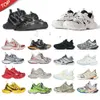 Chaussures de créateurs Track 3 3.0 3xl hommes femmes Triple S chaussures décontractées chaussettes noires blanches Rétro 9 9.0 Tess.S.Plate-forme imprimée en nylon Gomma Leather Trainer