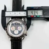 Chronograaf SUPERCLONE Horloge Horloges Polshorloge Luxe Modeontwerper 2022 Saffier 904l Heren Zakelijk Roestvrij staal Zes wijzers Multi-f