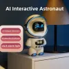 Haut-parleurs 2023 nouveau Bluetooth intelligent AI horloge interactive réveil insérer carte mémoire ordinateur M20 astronaute haut-parleur intelligent