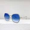 2024 модные квадратные солнцезащитные очки для женщин и мужчин, брендовая дизайнерская оправа из сплава, градиентные оттенки Oculos De Sol