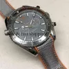 Chronograph Superclone Watch Watches Wrist Luxury Fashion Designer Automatisk mekanisk Five Needle Grey Orange Full Automatic HW036 MENS MONTREDELU