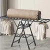 Вешалки Складная сушилка для одежды напольная домашняя спальня подвесной балконный органайзер для хранения уличные стеллажи