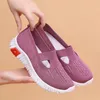 Walking Shoes Woman Leisure Work Sneakers Round Head Casual Lämplig för camping inomhus