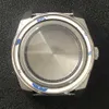 Black Inner Shadow 316L Precision Steel Case 43mm Aluminum Ring Sapphire Glass 10ATM NH35/NH36 Movement Set