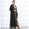 Męskie garnitury Abaya Dubai luksus Blazer High Quality Single Bered Long Jacket 1 -Piece Made Made Office Lady Outfits Robe Femme Musulmane