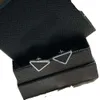 2022 New Fashion Black Triangle Stud Women's Designer Earrings Jewelry Party Wedding Gifts