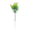 Fleurs décoratives simulées plantes vertes en pot décoration de plantes intérieures et extérieures réaliste exquise