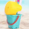 Gioco con la sabbia Divertimento in acqua Gioco con la sabbia Giocattolo da spiaggia per bambini 3-8 anni Set da gioco con stampo per castello di sabbia per interni all'aperto per regalo di viaggio per le vacanze estive della ragazza del ragazzo 240321