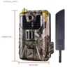 Hunting Trail Cameras HC900LTE 4G Hunting Trail Camera 20MP 1080p Photo Tra 0,3S MMS/SMS/P/FTP Wildlife Monitoring Trail Camera 44LED IP65 Q240321