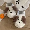 Slippers Antislip Pug Hond Dames Indoor Pluizige Slippers Vrouw Winter Warm Slides Huisschoenen Unisex Kamer Puppy