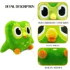 Duo Dolls Green Duolingo Owl Plush Doll Figurine Mascot 230823 Oscih