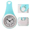 Wall Clocks Bathroom Suction Cup Clock Home Decor For Decorate Waterproof Plastic With Shower Operated