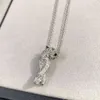 Colliers de tour de cou à vis Carter Bijoux Léopard Collier 3D pour hommes Femmes avec une chaîne de clavicule minimaliste micro Inravaye Diamond Diamond Full Diamond Precision Colli