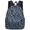 Sac à dos fleur marguerite lavande pissenlit plante étudiant sacs d'école ordinateur portable personnalisé pour hommes femmes femme voyage Mochila