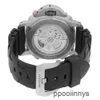 Relógio Swiss Made Panerai Sports Relógios PANERAISS Submersível 1950 47mm Titanium Black Dial Watch Pam00526 WN-BK3M