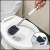 Spazzole per pulizia Eyliden Tpr Scopino per WC con pinzette e supporto progettati con cura Set setole Sile per bagno Bagno Cleani ZZ