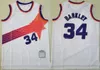 Basket Basketball Retro Charles Barkley Jersey 34 John Stockton 12 Karl Malone 32 Carlos Arroyo 30 Steve Nash 13 Vintage Man Shirt Drużyna oddychająca haft oddychający