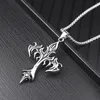 Hanger kettingen boho punk roestvrij staal dwars ketting ketting voor mannen mannelijke hiphop rock gotische stijl verjaardagscadeau sieraden