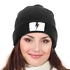 Berets Trippy Lightening Bolt Knitted Cap Sun Cute Women's Beach Visor Men's