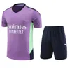 24 24 Survêtement d'avant-match Real Madrid Survêtements de football Ensembles Costume d'entraînement 2024 Kit de football pour hommes Chandal Futbol Survetement Madrid TRAINING Suit Sweat-shirt