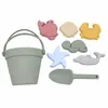 Sand Play Water Fun Beach Toys For Children Children Summer Toys With Cute Animal Model Ins Seaside Sand Mold Tools Set Baby Bath Toy Kids Swim Toy 240321