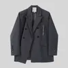 Women's Suits Korean Chic Blazer Women Clothing Streetwear Black Suit Oversized Long Sleeve Loose Coat Casual Jacket Tops
