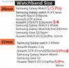 Uhrenarmbänder geeignet für Samsung Galaxy 4/6/classic/3/5/pro/Active 2 Gear S3 Elastischer Nylonring Huawei GT 2 4 3 Pro Band Y240321