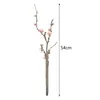 Decorative Flowers Artificial Long Stem Plum Blossom Bouquet Wintersweet