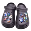 28 Styles Shoe Charms CLOG CHARMS BUCKLE Decoration Accessories PVC Fashion Shoe Charms Blue