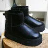 Laarzen 2023 Dames nieuwste Australische klassieker Real Cowhide Real Wool Snow Boots Winter waterdichte vlek en oliebestendig warm leer