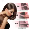 Brushes Straightening And Curling Brush 3 In1Multifunction Negative Ion Styling Comb Set Safe And Easy To Use At Home For All Hair Types