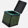 Tools Outdoor Portable Folding Toilet Reusable Strong Bearing Capacity Trash Can Storage Box For Camping Hiking Trips Beach