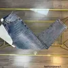 Designer Correct Top Edition Herbst Neue Roewe Kleine Flamme Stickerei Brief Jeans Herren Füße Hosen Trendy HerrenH3E5